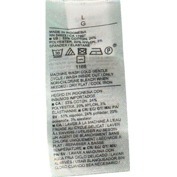 NEW Old Navy  Womens L Green V-Neck Sweater Cotton Bleand Long sleeve Pullover - Picture 8 of 8